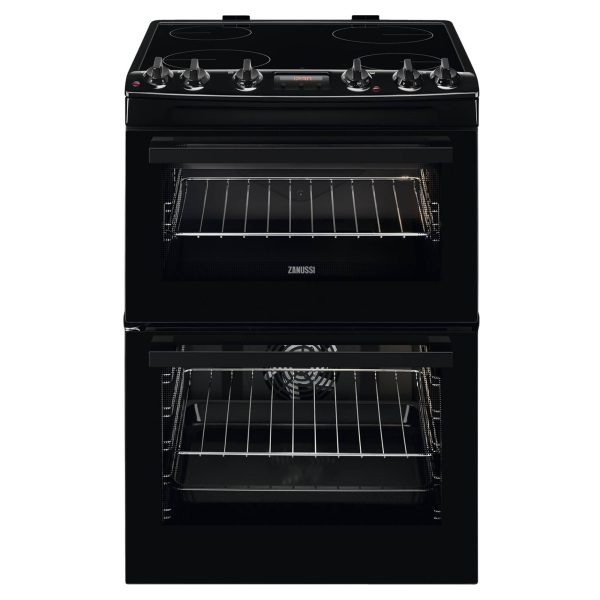 Zanussi ZCV66250BA Electric Cooker with Ceramic Hob